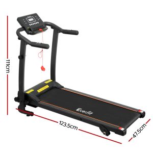 Alternative view of Power Stride Electric Treadmill